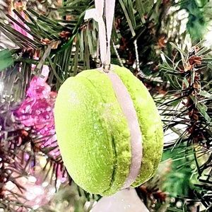 Kurt Adler Green Macaron Ornament